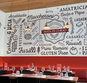 Pasta in Corso Cavour-Prati